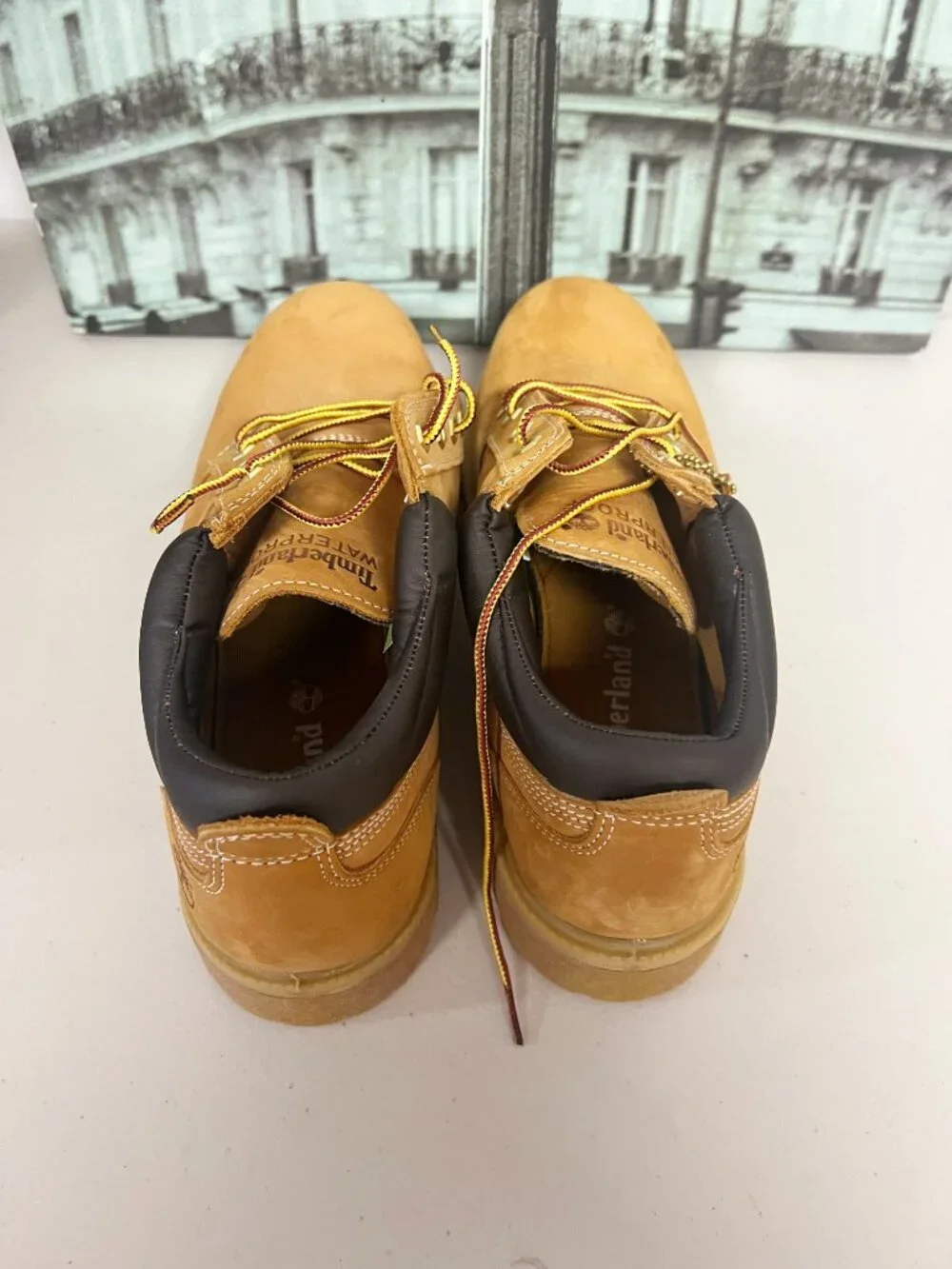 Timberland TB073538 Men’s Wheat Waterproof Low Top Oxford Work Boots
